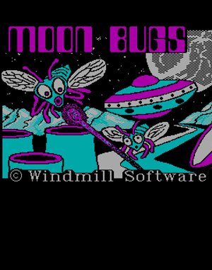 Moon Bugs cover art for DOS