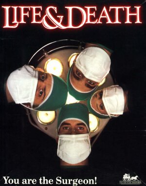 Life & Death cover art for DOS