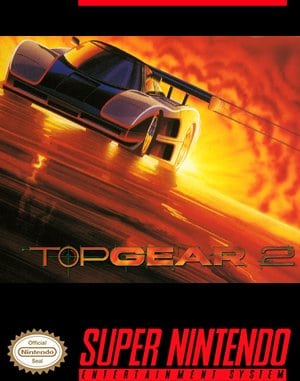 Top Gear 2 cover art for Super Famicom