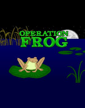 Operation: Frog cover art for DOS