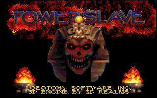 Powerslave (Exhumed) cover art for DOS