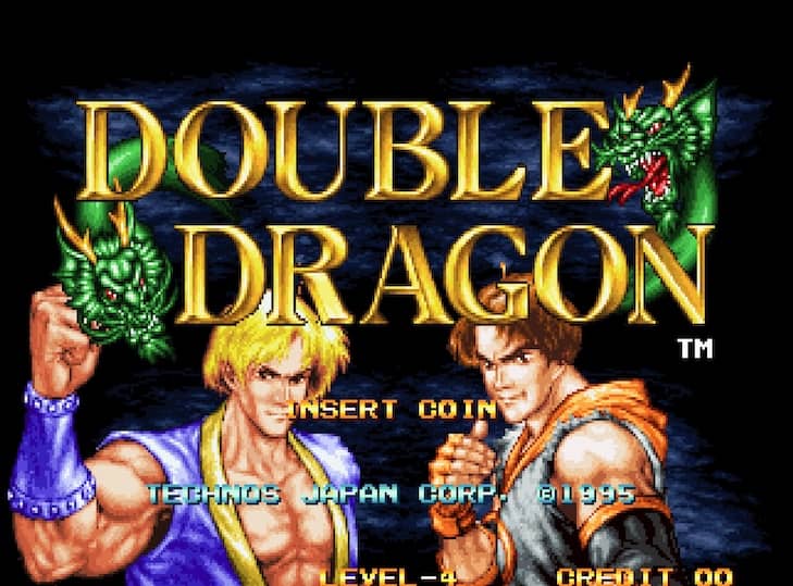 Double Dragon cover art for Arcade