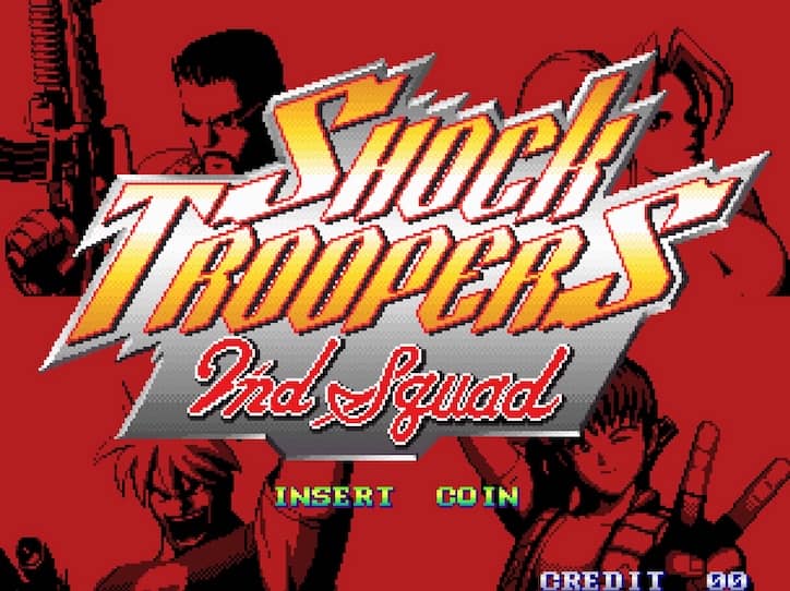 Shock Troopers - 2nd Squad cover art for Arcade