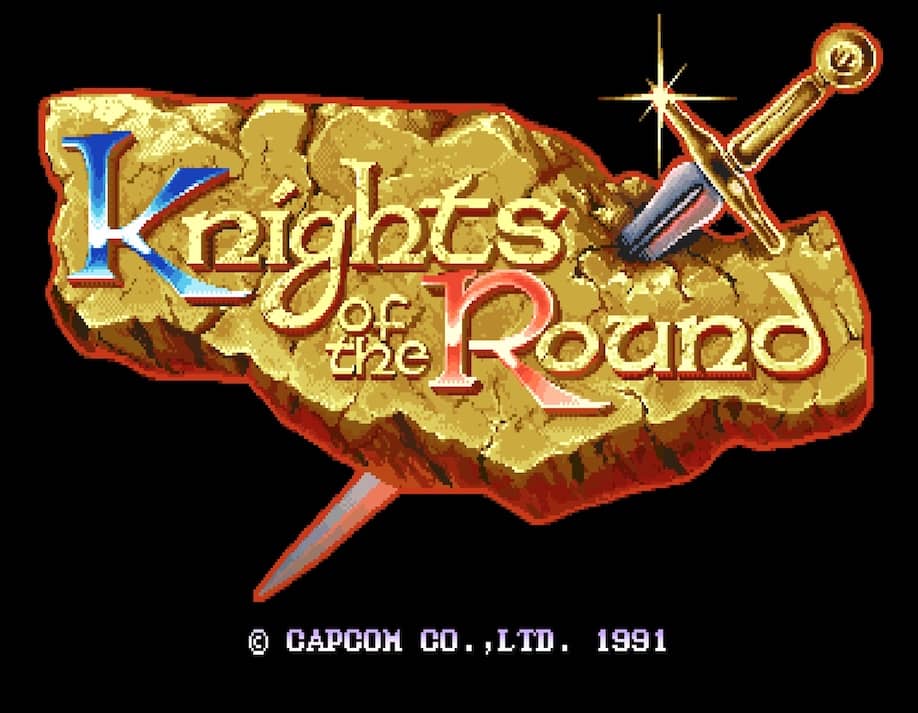 Knights of the Round cover art for Arcade