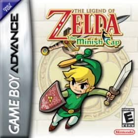 The Legend of Zelda: The Minish Cap cover art for Game Boy Advance