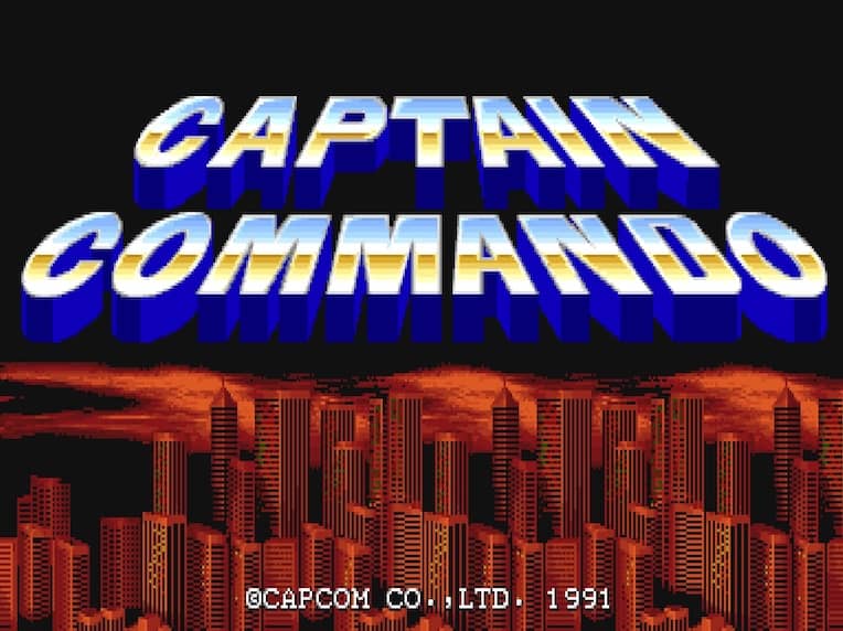 Captain Commando cover art for Arcade