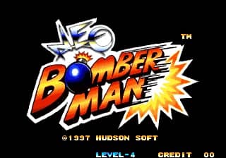 NEO Bomber Man cover art for Arcade