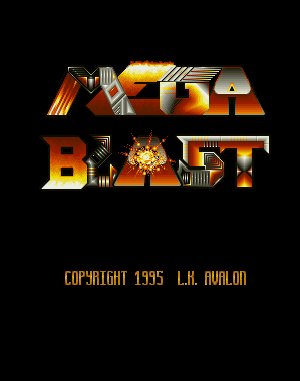 Mega Blast cover art for DOS