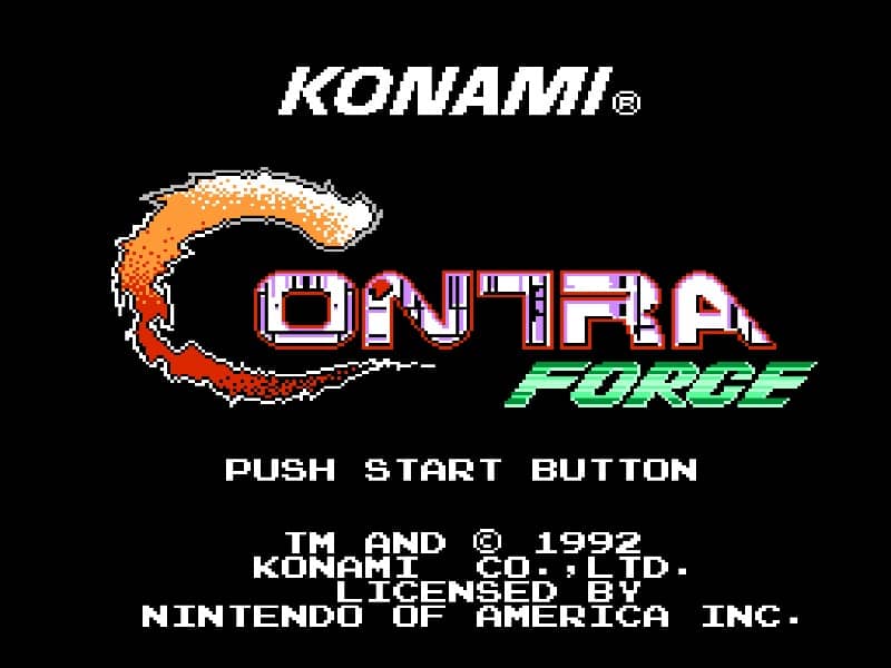 Super Contra Force cover art for Famicom