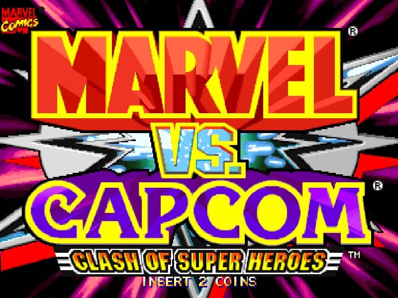 MARVEL vs CAPCOM cover art for Arcade