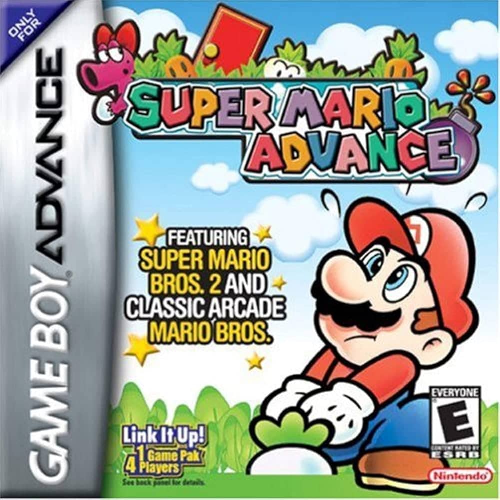 Super Mario Advance cover art for Game Boy Advance