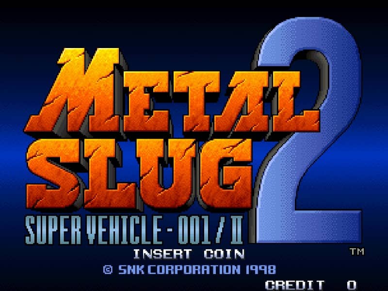 Metal Slug 2 cover art for Arcade