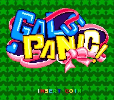 Gals Panic cover art for Arcade