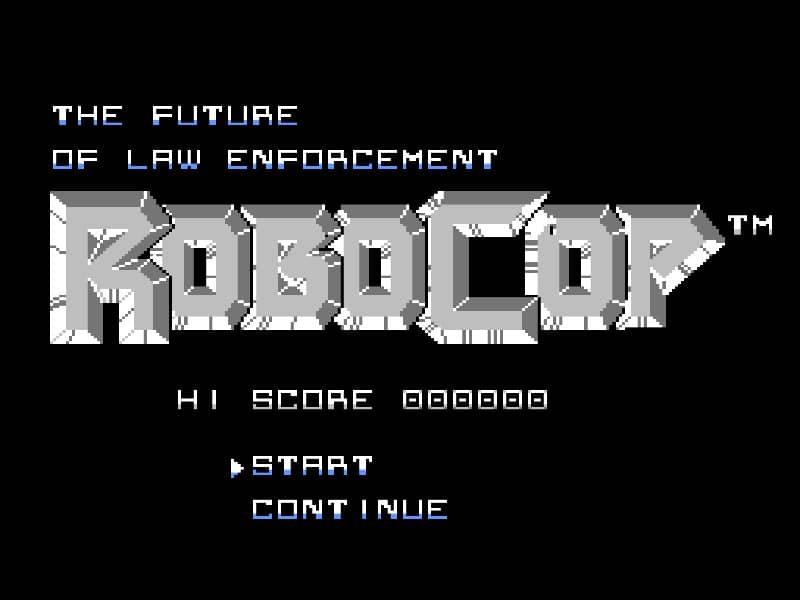 RoboCop cover art for Famicom