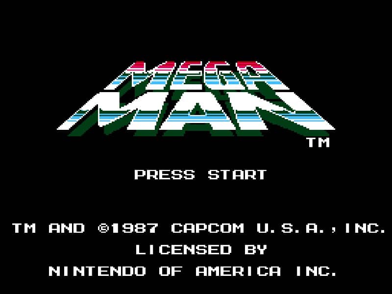 Mega Man cover art for Famicom