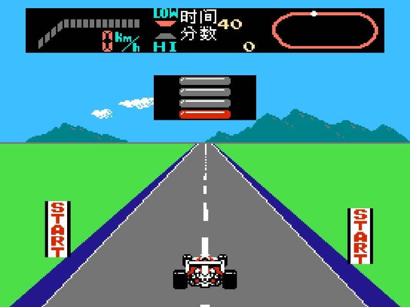F1 赛车 cover art for Famicom