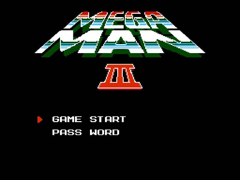 Mega Man 3 cover art for Famicom