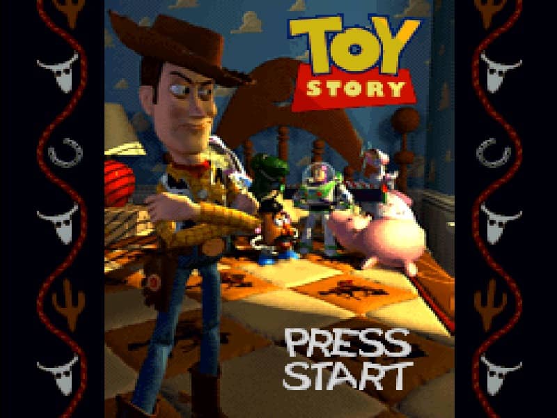 Toy Story cover art for Super Famicom