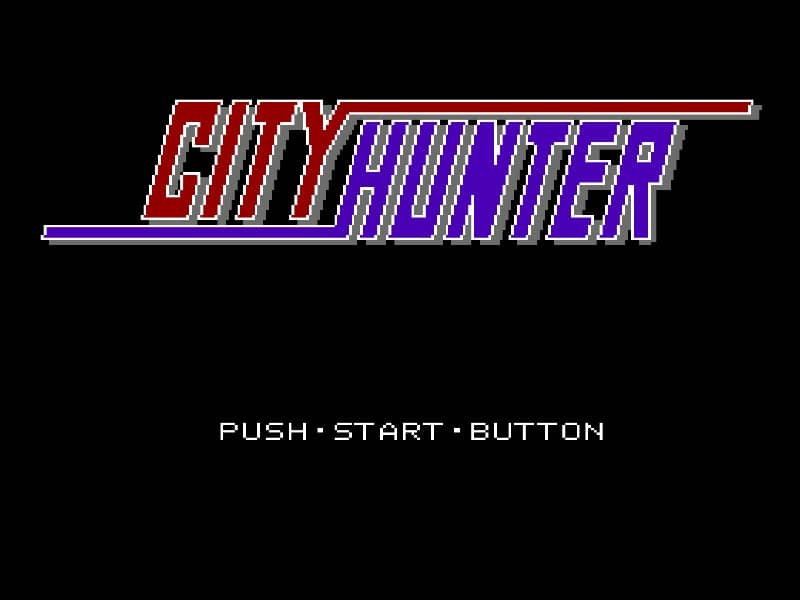 City Hunter cover art for PC Engine