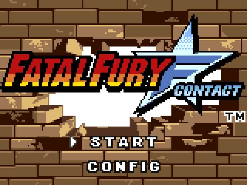 FATAL FURY cover art for Neo Geo Pocket Color