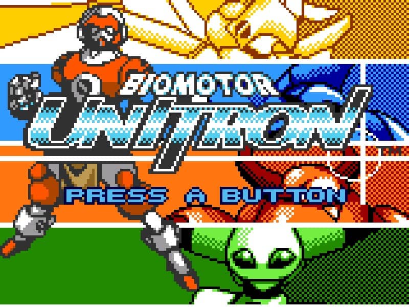 Biomotor Unitron cover art for Neo Geo Pocket Color