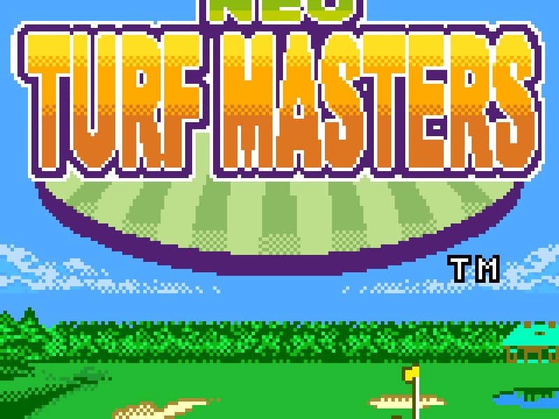 Neo Turf Masters cover art for Neo Geo Pocket Color