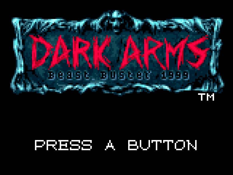Dark Arms - Beast Buster 1999 cover art for Neo Geo Pocket Color