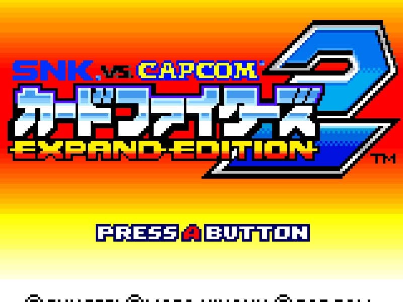 SNK vs CAPCOM - Card Fighters 2 - Expand Edtion cover art for Neo Geo Pocket Color