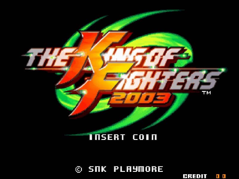 The King of Fighters 2003 cover art for Arcade