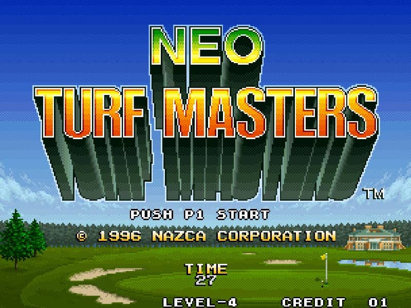 NEO Turf Masters cover art for Arcade