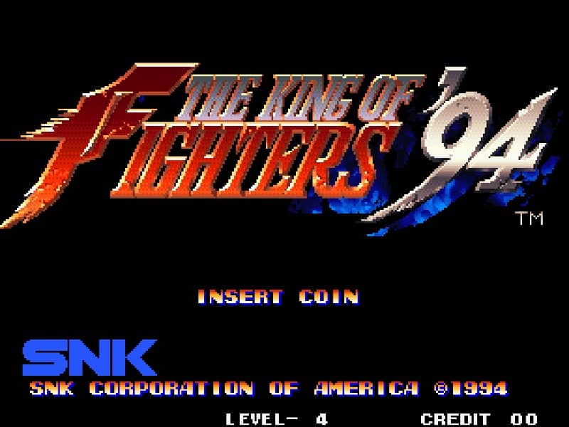 The King of Fighters '94 cover art for Arcade
