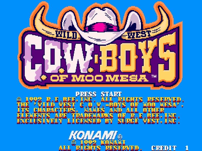 Cow Boys of MOO MESA cover art for Arcade