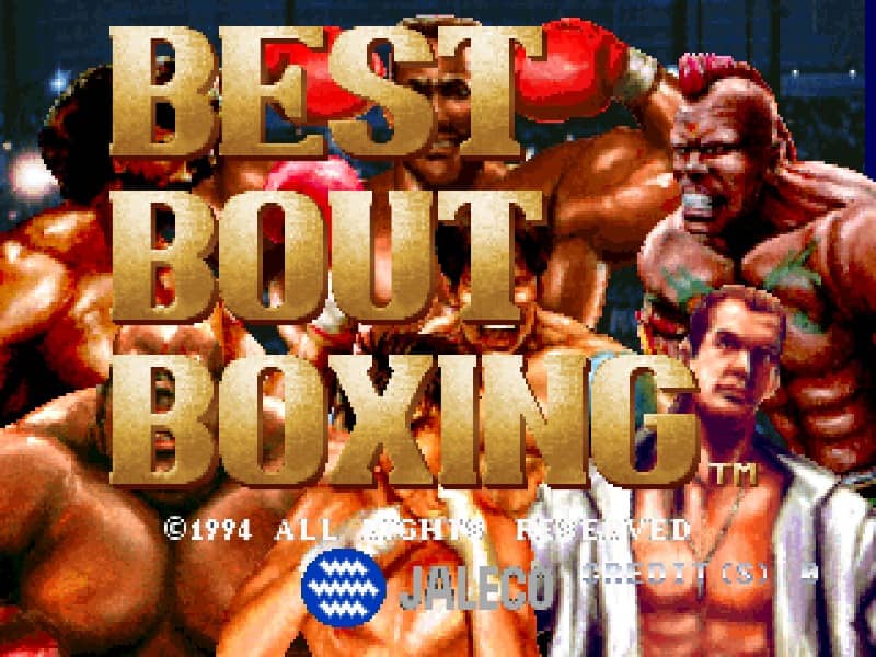 Best Bout Boxing cover art for Arcade