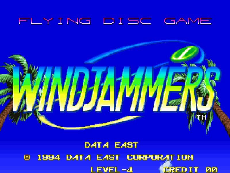 Wind Jammers cover art for Arcade