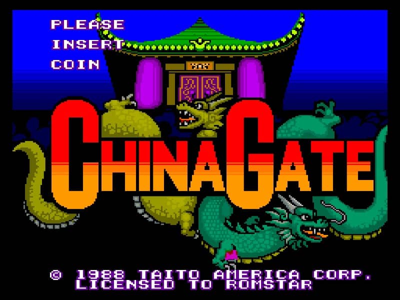 China Gate cover art for Arcade