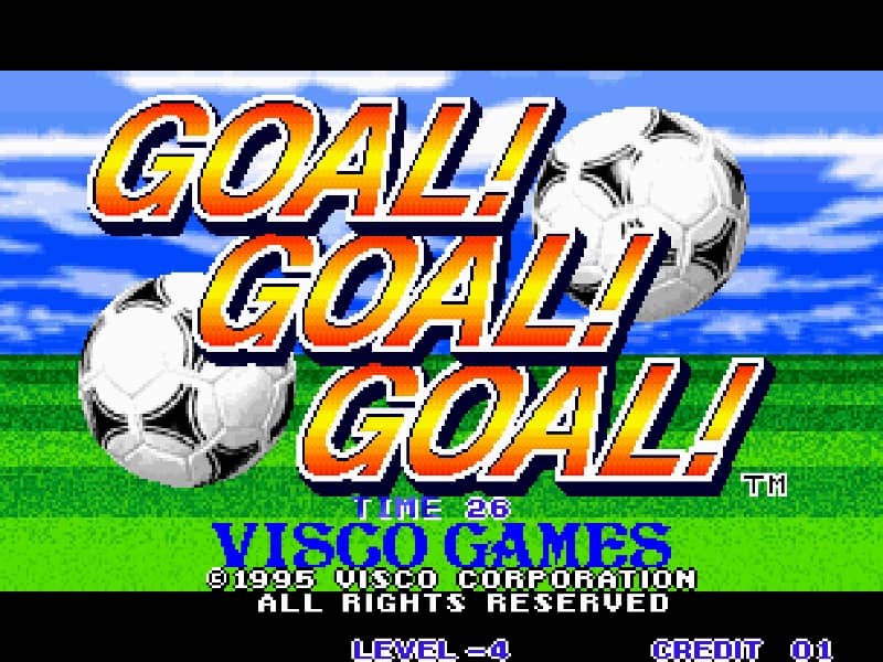Goal Goal Goal! cover art for Arcade