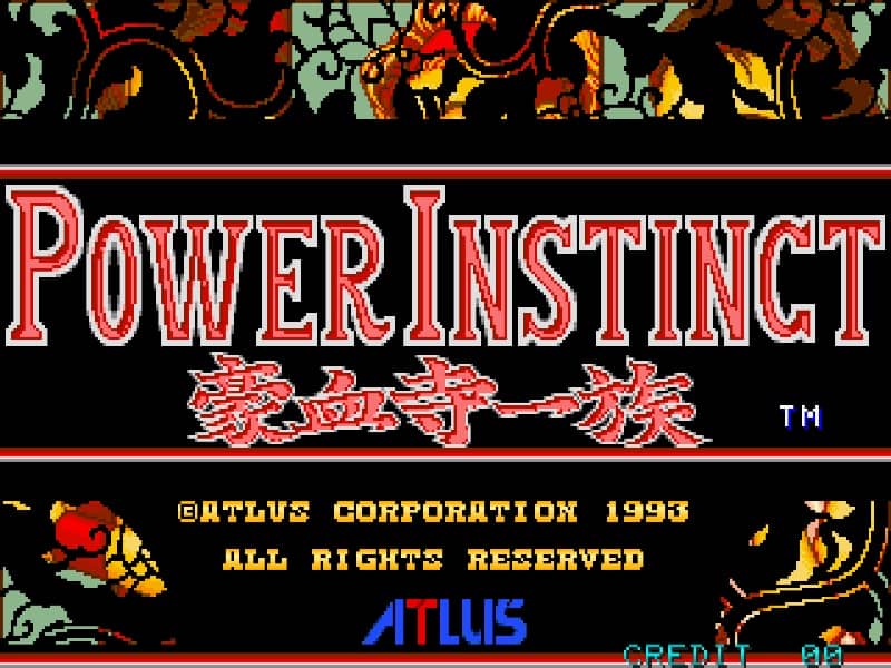 Power Instinct cover art for Arcade