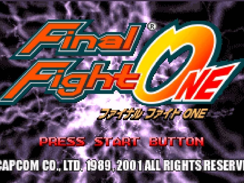 Final Fight One cover art for Game Boy Advance