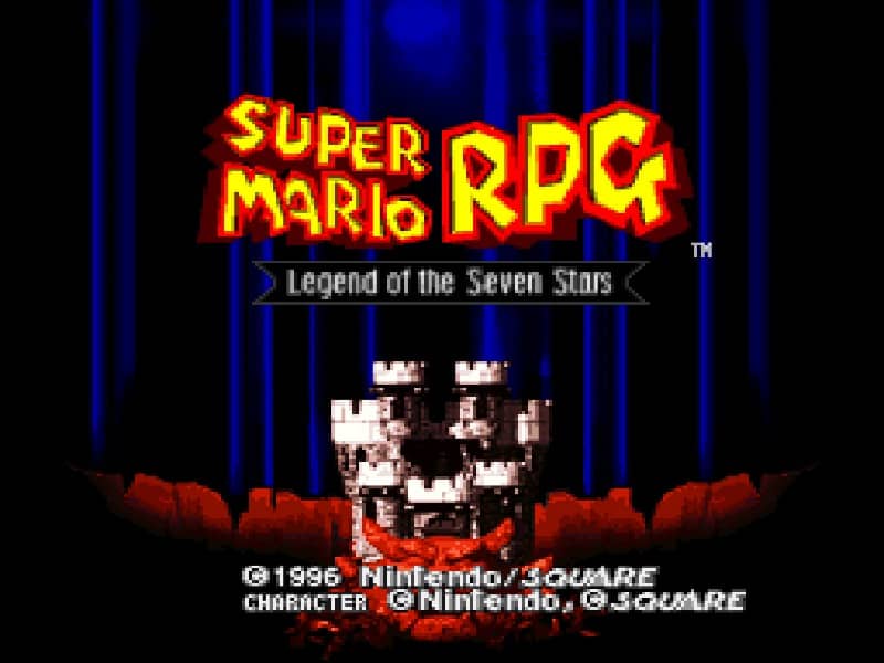 Super Mario RPG - Legend of Seven Stars cover art for Super Famicom