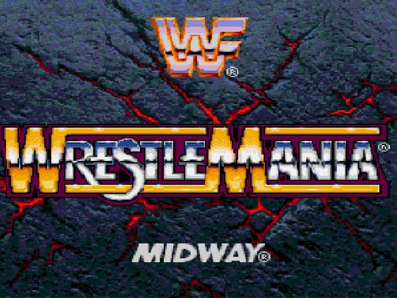 WWF WrestleMania cover art for Sega 32X