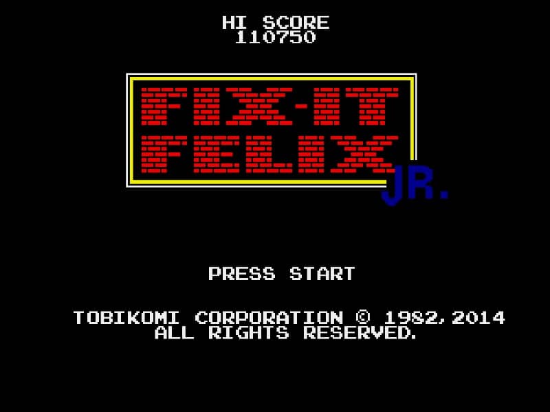 Fix-it Felix Jr cover art for Genesis