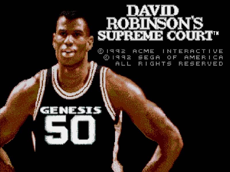 David Robinsons Supreme Court cover art for Genesis