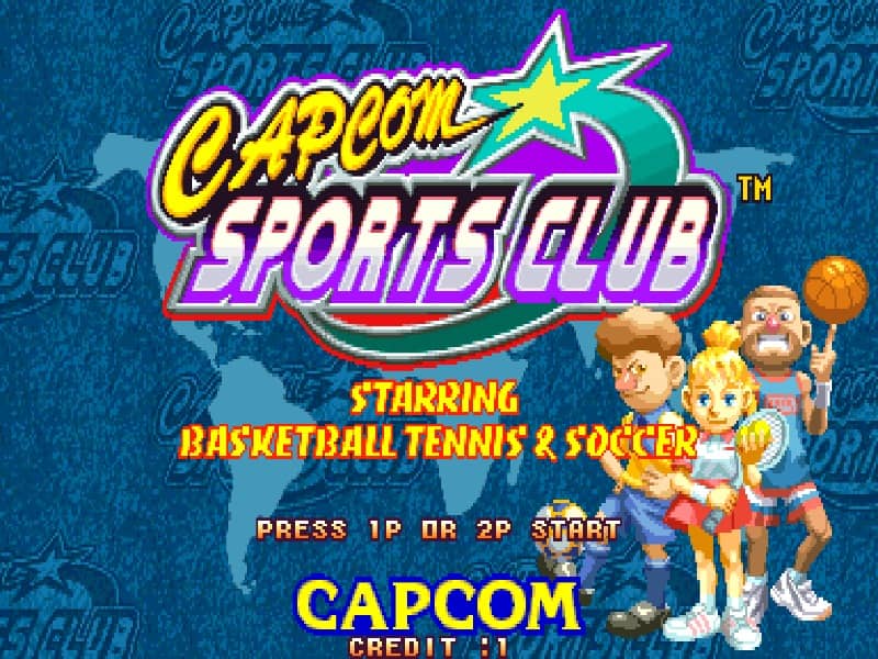 Capcom Sports Club cover art for Arcade