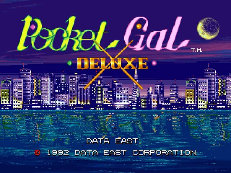 Pocket Gal DELUXE cover art for Arcade