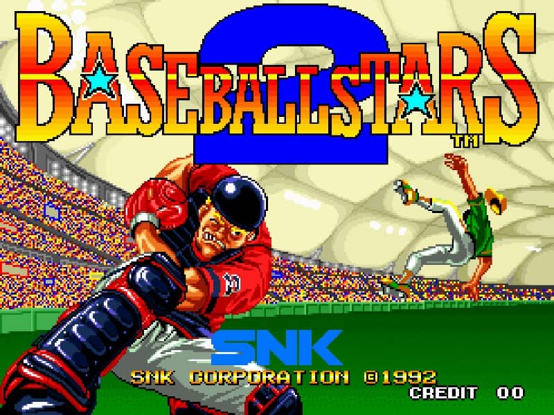 Baseball Stars 2 cover art for Arcade