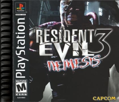 Resident Evil 3: Nemesis cover art for PlayStation 1
