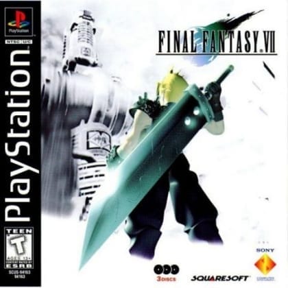 Final Fantasy VII cover art for PlayStation 1