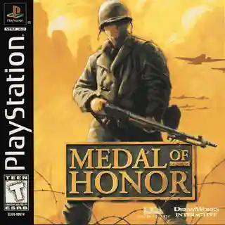 Medal of Honor cover art for PlayStation 1