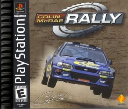 Colin McRae Rally cover art for PlayStation 1