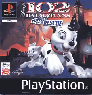 102 Dalmatians: Puppies to the Rescue cover art for PlayStation 1
